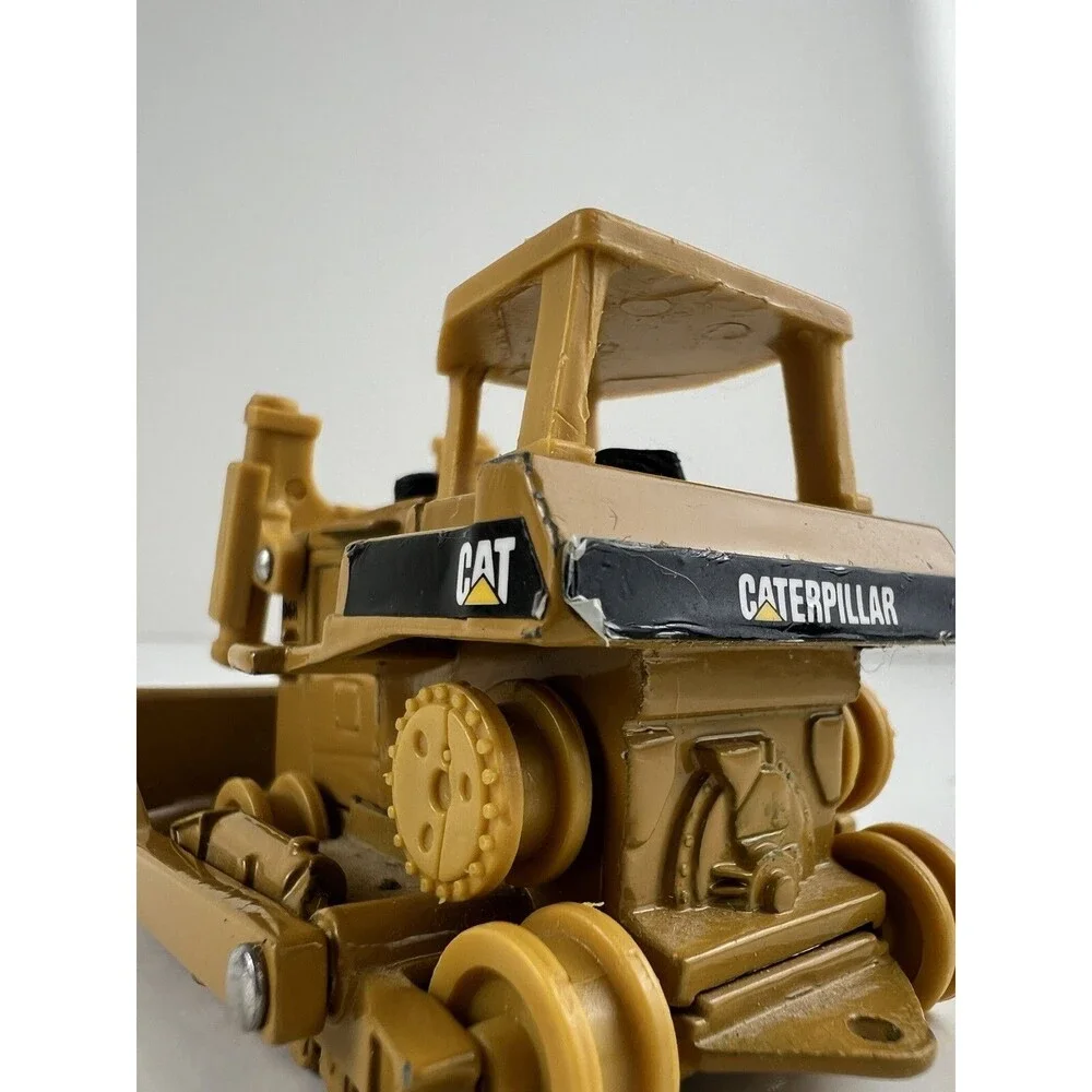 Diecast Toy Car Bulldozer Caterpillar - Norscot Group Cake Topper MISSING PARTS